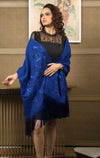 Shimmy Shimmer | Embroidered Wool Silk Stole